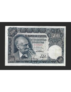 ESTADO ESPAÑOL - 500 PESETAS 15-11-1951 SIN SERIE