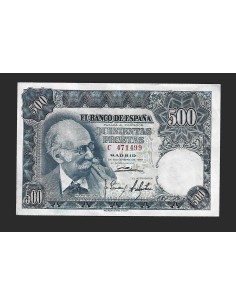 ESTADO ESPAÑOL - 500 PESETAS 15-11-1951 SERIE C