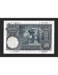 ESTADO ESPAÑOL - 500 PESETAS 15-11-1951 SERIE C 2