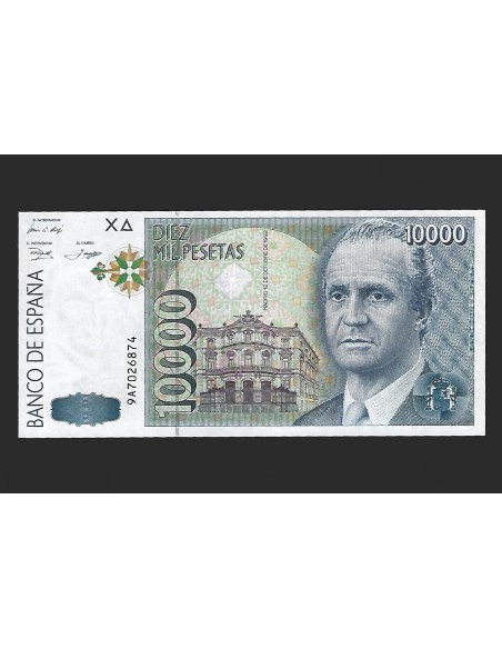 JUAN CARLOS I - 10000 PESETAS 1992 SERIE 9A