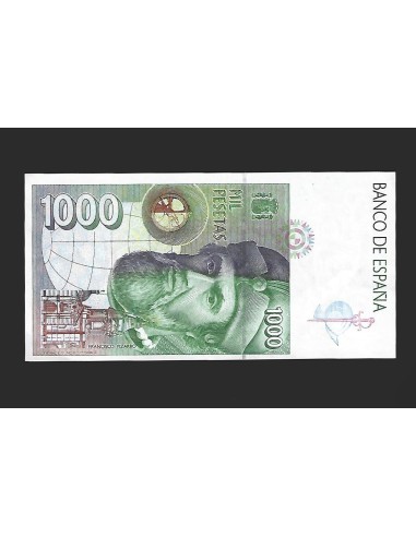 JUAN CARLOS I - 1000 PESETAS 1992 SERIE 3F