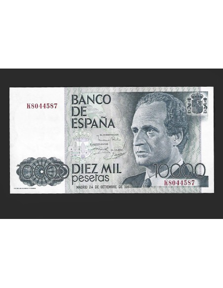 JUAN CARLOS I - 10000 PESETAS 1985 SERIE K