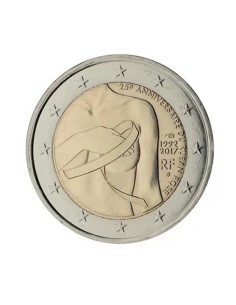 FRANCIA 2€ 2017 - LAZO ROSA