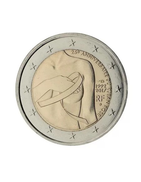 FRANCIA 2€ 2017 - LAZO ROSA