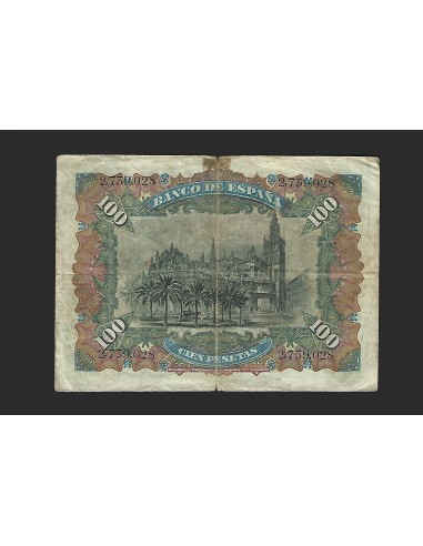 ALFONSO XIII - 100 pesetas 1907