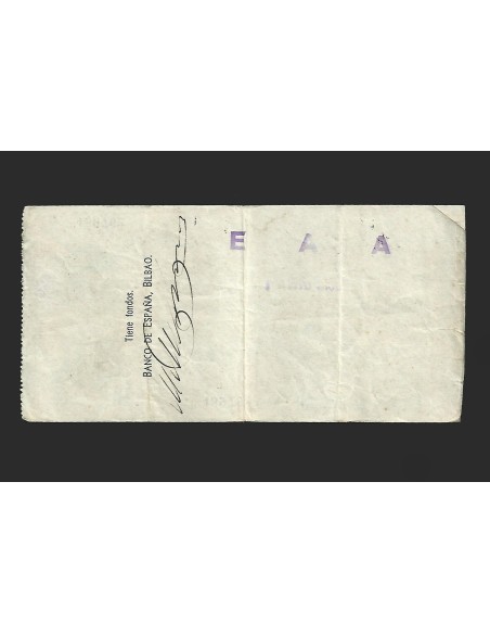 II REPÚBLICA BILBAO - 50 PESETAS 1936