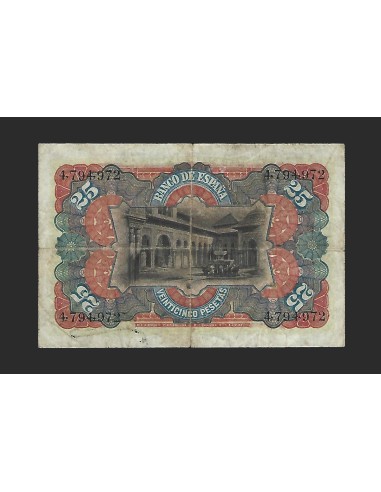 ALFONSO XIII - 25 pesetas 1907