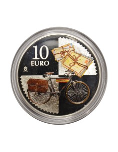 10€ 2025 ESPAÑA - 175 Aniversario 1r sello España