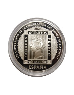 10€ 2025 ESPAÑA - 175 Aniversario 1r sello España 2