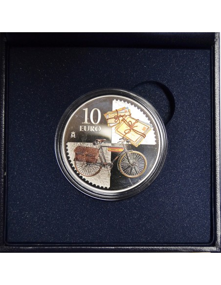 10€ 2025 ESPAÑA - 175 Aniversario 1r sello España