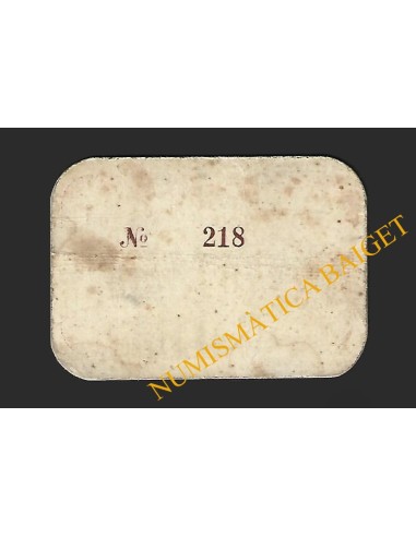 MARGALEF (Tarragona) - 50 cèntims 1937