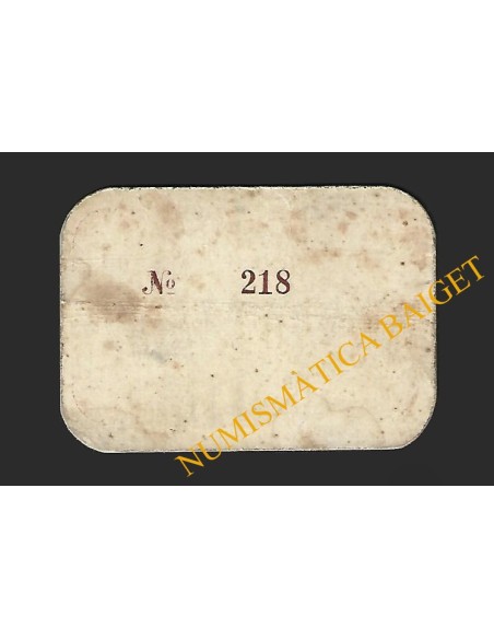 MARGALEF (Tarragona) - 50 cèntims 1937