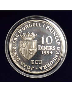 ANDORRA 1994 10 DINERS - (O.N.U.) 2