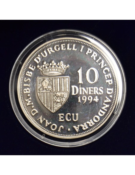 ANDORRA 1994 10 DINERS - (O.N.U.)