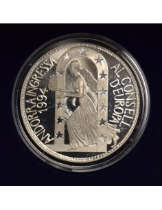 ANDORRA 1995  10 DINERS - CONSEJO DE EUROPA