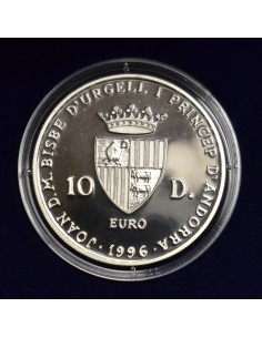 ANDORRA 1996 10 DINERS - COPRINCEP 2