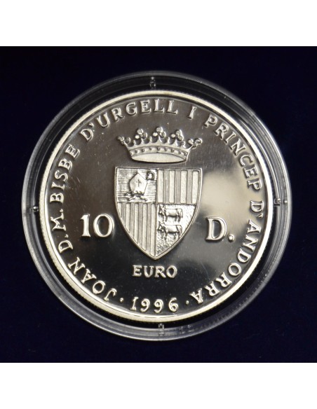 ANDORRA 1996 10 DINERS - COPRINCEP