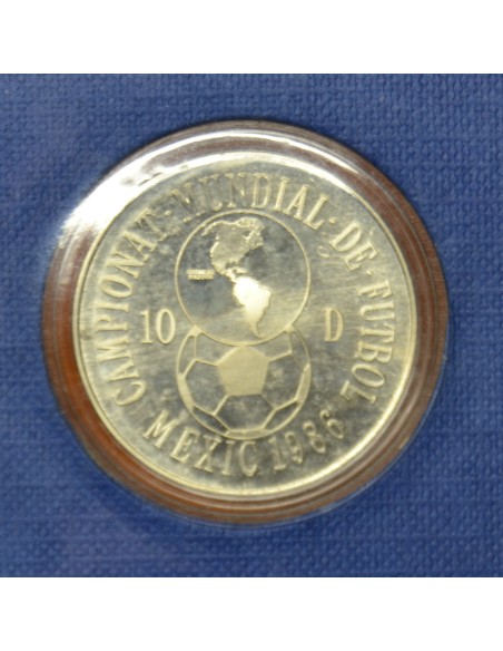 ANDORRA 1986 10 DINERS - FUTBOL