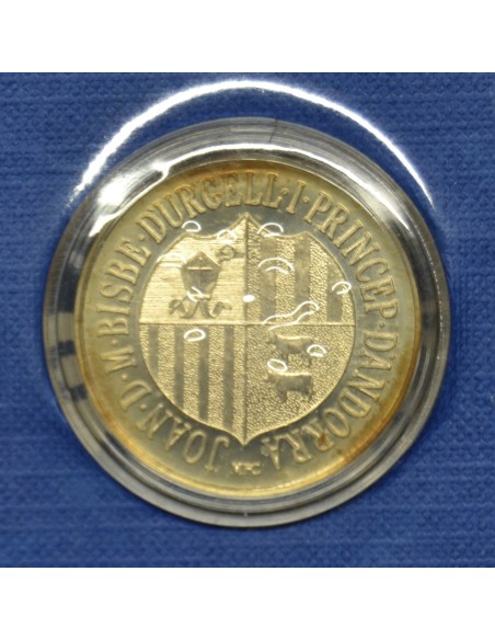 ANDORRA 1986 10 DINERS - FUTBOL