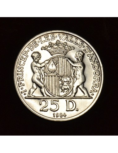 ANDORRA 1984 25 DINERS
