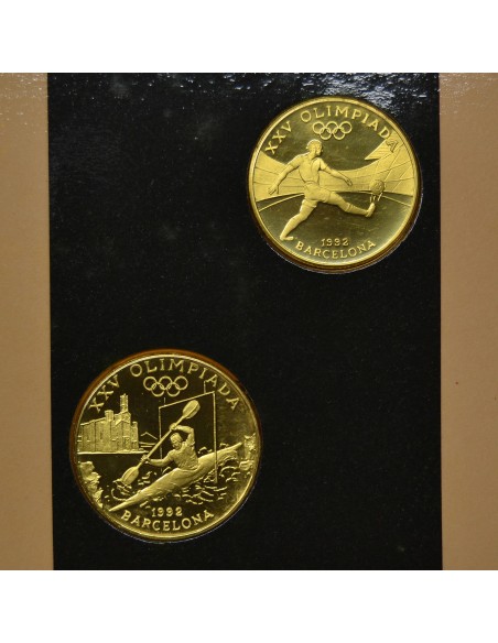 ANDORRA 1989 10 Y 20 DINERS - 2 MONEDAS OLIMPICAS