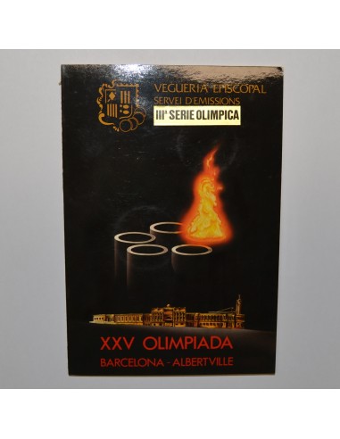 ANDORRA 1989 10 Y 20 DINERS - 2 MONEDAS OLIMPICAS