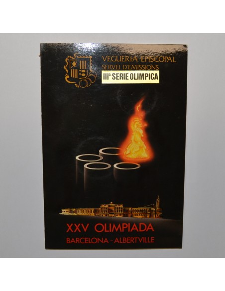 ANDORRA 1989 10 Y 20 DINERS - 2 MONEDAS OLIMPICAS