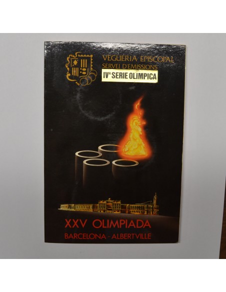 ANDORRA 1990 20 DINERS - 2 MONEDAS OLIMPICAS