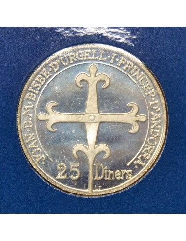 ANDORRA 1988 25 DINERS - PAREATGE