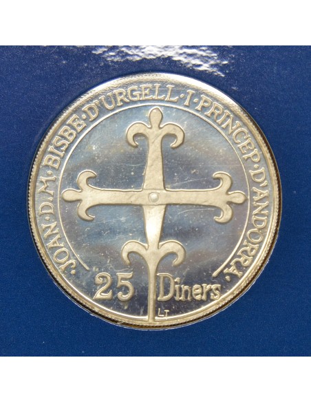 ANDORRA 1988 25 DINERS - PAREATGE