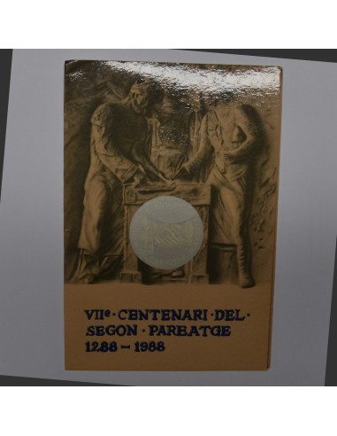 ANDORRA 1988 25 DINERS - PAREATGE