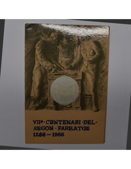 ANDORRA 1988 25 DINERS - PAREATGE