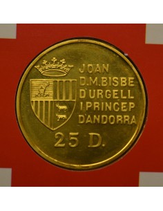 ANDORRA 1991 25 DINERS - CREU ROJA 2