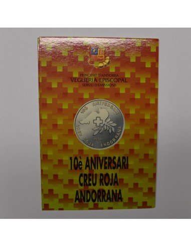 ANDORRA 1991 25 DINERS - CREU ROJA