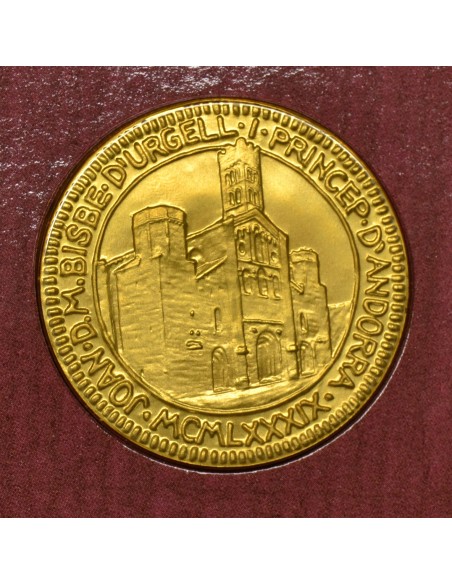 ANDORRA 1989 25 DINERS - BISBE SALA