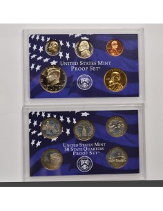 ESTADOS UNIDOS (USA) 2000 S - SETS PROOF - 10 MONEDAS