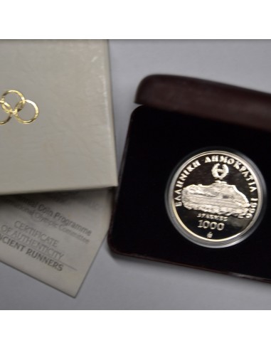 GRECIA 1996 1000 DRACMAS - (OLIMPIADA)