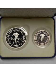 GRECIA 1993 - 10 Y 25 ECU 2