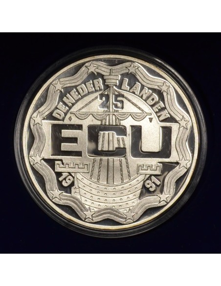 HOLANDA 1991 25 ECU