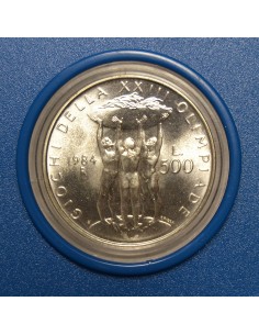 ITALIA 1984 - 500 LIRAS 2