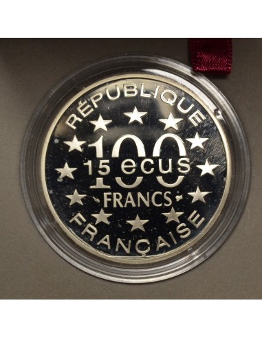 FRANCIA 1993 100 FRANCOS (15 ECU)
