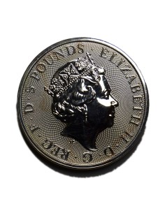 GRAN BRETAÑA - 2 oz 2021 - 5 POUNDS 2