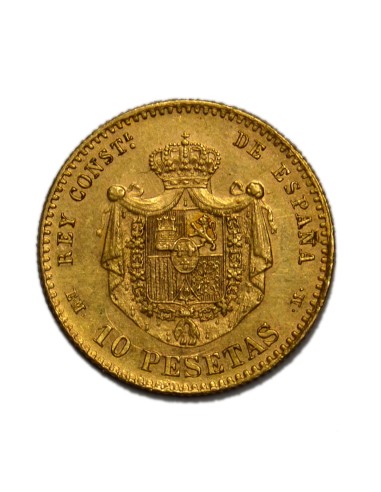 ALFONSO XII - 10 pesetas 1878