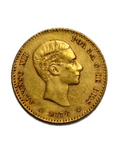 ALFONSO XII - 10 pesetas 1878