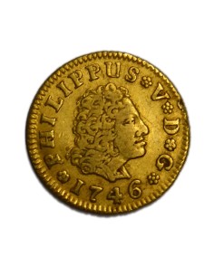 FELIPE V - 1/2 Escudo 1746 Madrid