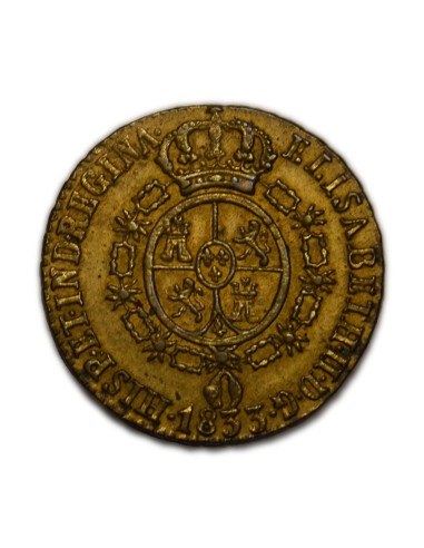 ISABEL II 1833 - Medalla de Proclamación de Segovia