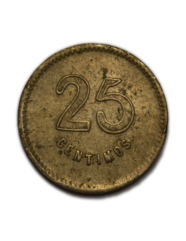 COOPERATIVA OBRERA LA PROGRESIVA 1937 - 25 céntimos