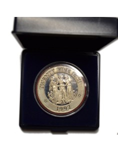 GRAN BRETAÑA - 25 ECU 1992 PIEDFORT