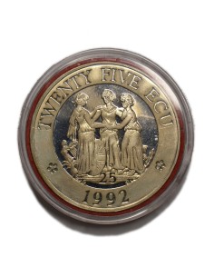 GRAN BRETAÑA - 25 ECU 1992 PIEDFORT 2