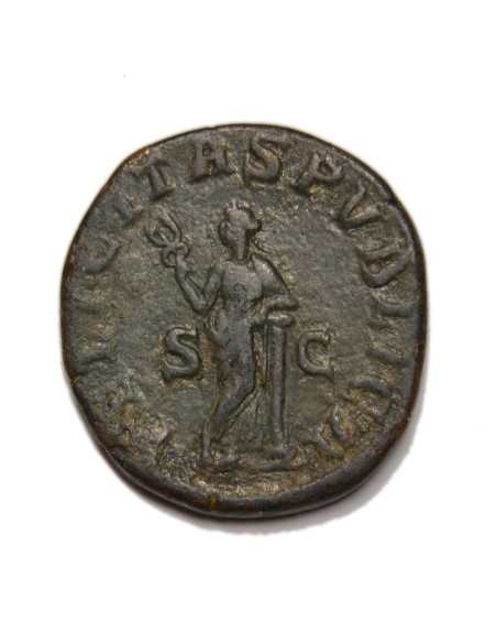 JULIA MAMAEA - SESTERCIO